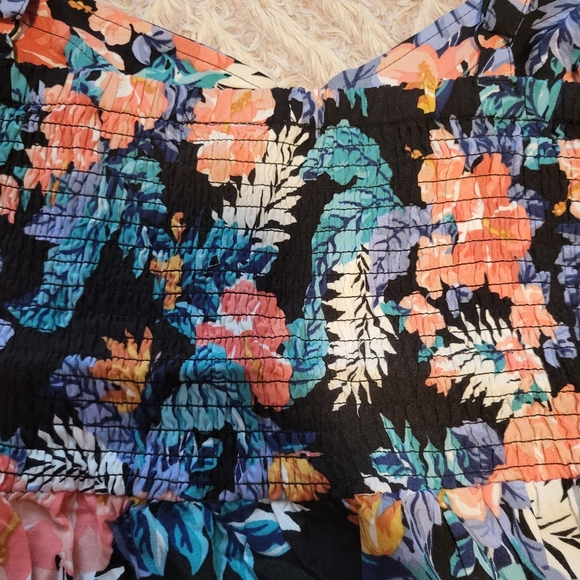 NWOT Torrid Size 4 Tropical Sweetheart Cami - Picture 4 of 5